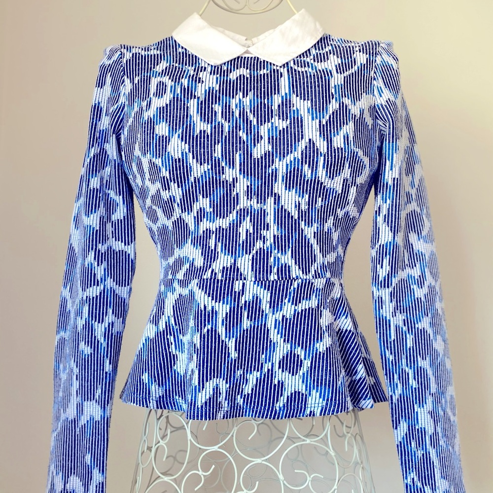 BCBG Max Azria - Peplum Top